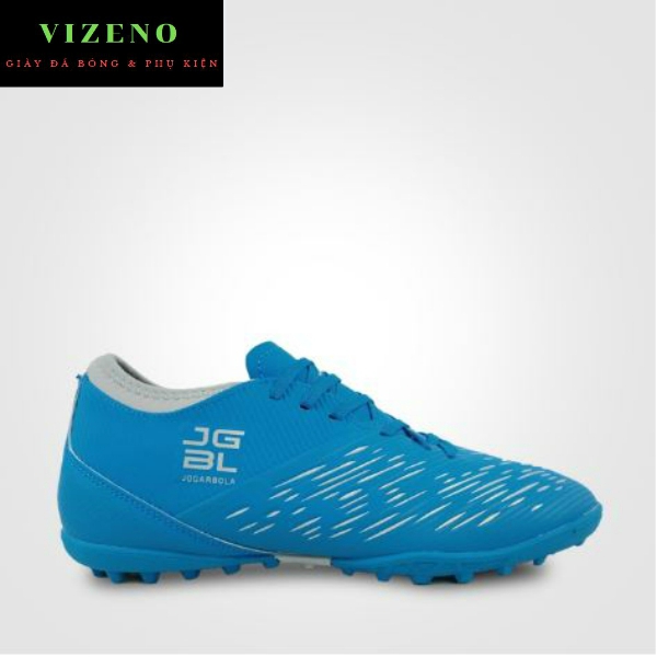 [ giày đá bóng chính hãng ] giày đá bóng sân cỏ nhân tạo Jogarbola 190424B màu xanh ngọc - giày đá bong vizeno