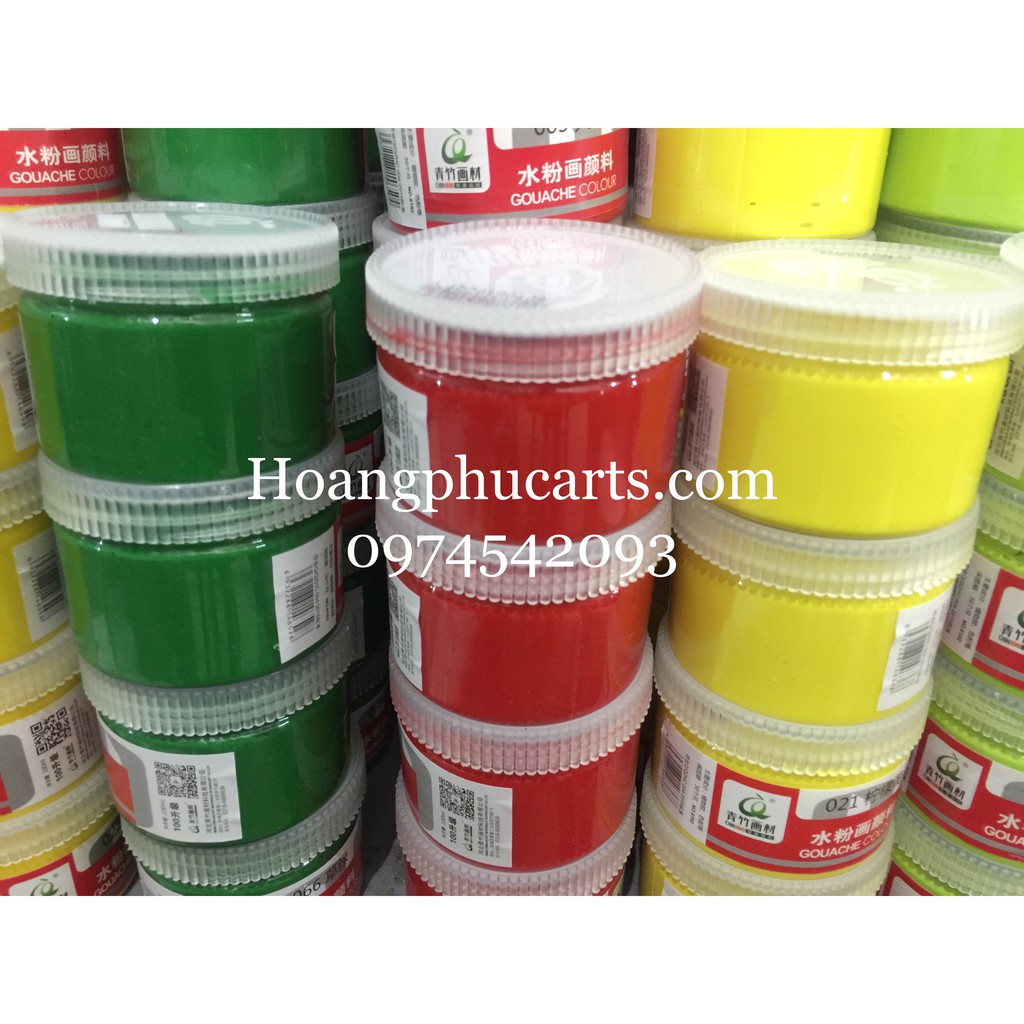 Màu Gouache color hộp 100ml