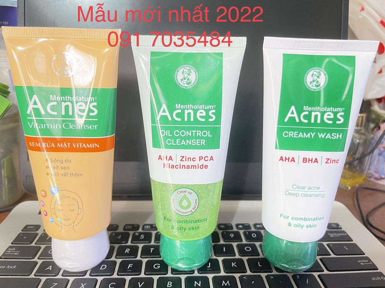 Sửa rửa mặt acnes 100g