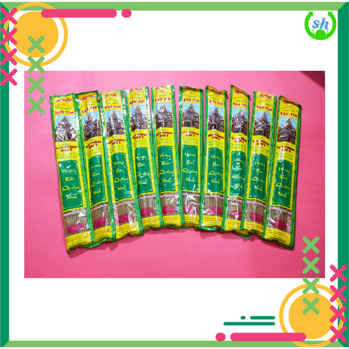 Nhang Bài cuốn tàn Quảng Ninh thượng hạng - set 10 thẻ