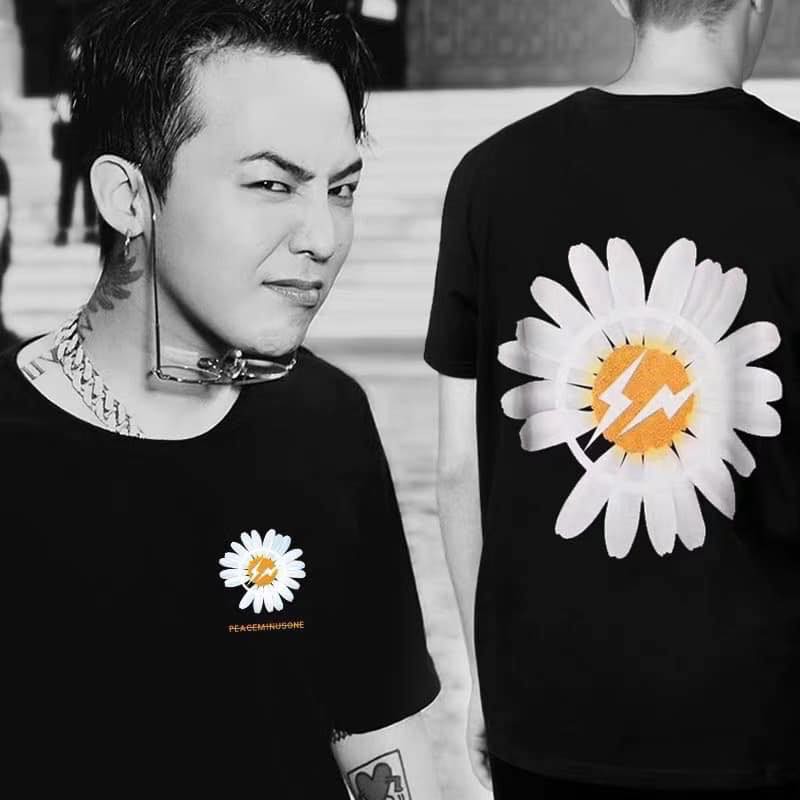 [KÈM VIDEO THẬT] Áo thun form rộng tay lỡ HOA CÚC GD unisex - Áo thun nam nữ oversize đẹp ulzzang cặp đôi Hàn Quốc Tết 2020 | Valu Store
