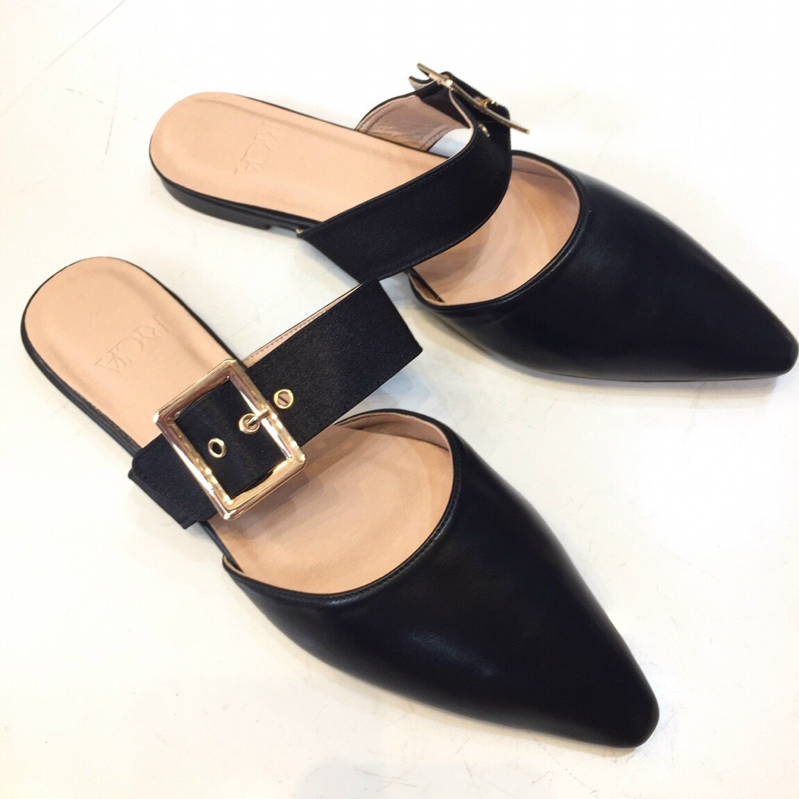 [Sale Giá Tốt]Giày lười hở gót,sục nữ đế bệt,da PU cao cấp mềm, đai khóa trẻ trung phù hợp mọi lứa tuổi đi quanh năm_Thiendat.Official