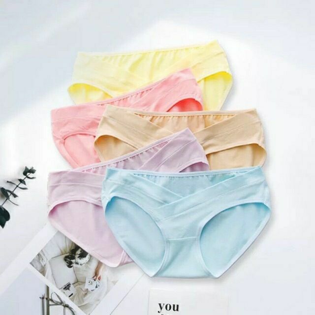 Quần lót bầu coton trộn đủ màu như hình