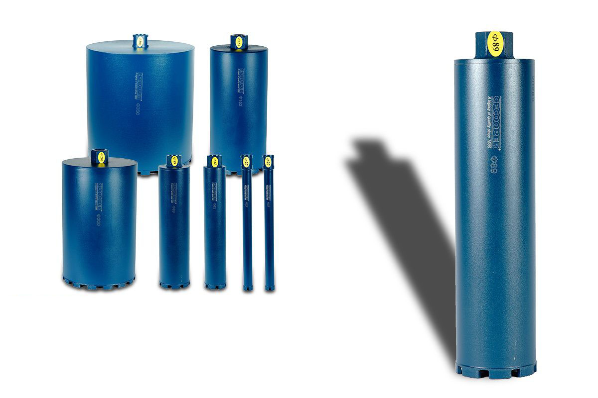 Mũi khoan rút lõi bê tông cfcooper ø 89 x 370mm - dcb89370