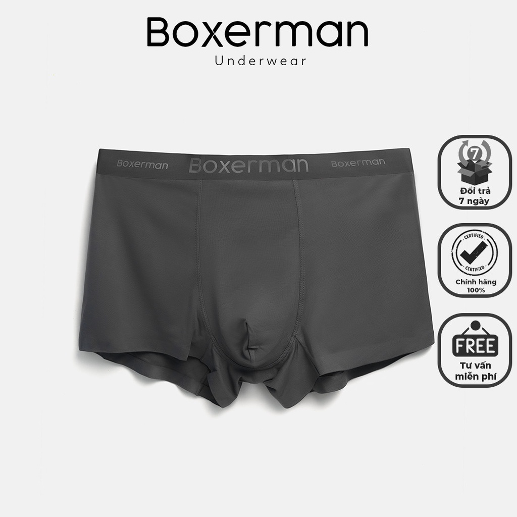 Quần boxer nam natural breath trunk modal vải sợi gỗ sồi kháng khuẩn boxerman