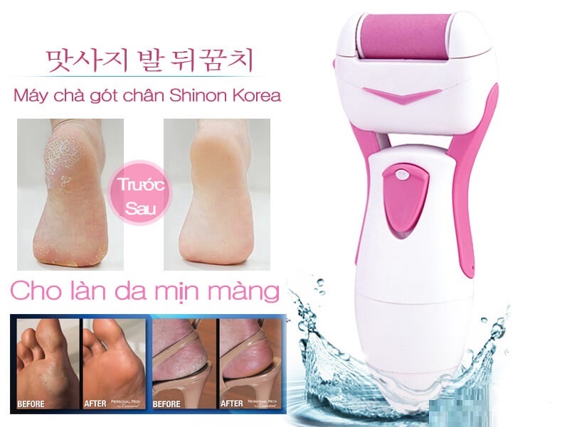 [HCM]Máy chà gót chân loại tốt-máy chà gót chân Kmei vận hành êm ái bảo vệ da chân-máy mài gót chân - BẢO HÀNH CHÍNH HÃNG 3 THÁNG LỖI 1 ĐỔI 1