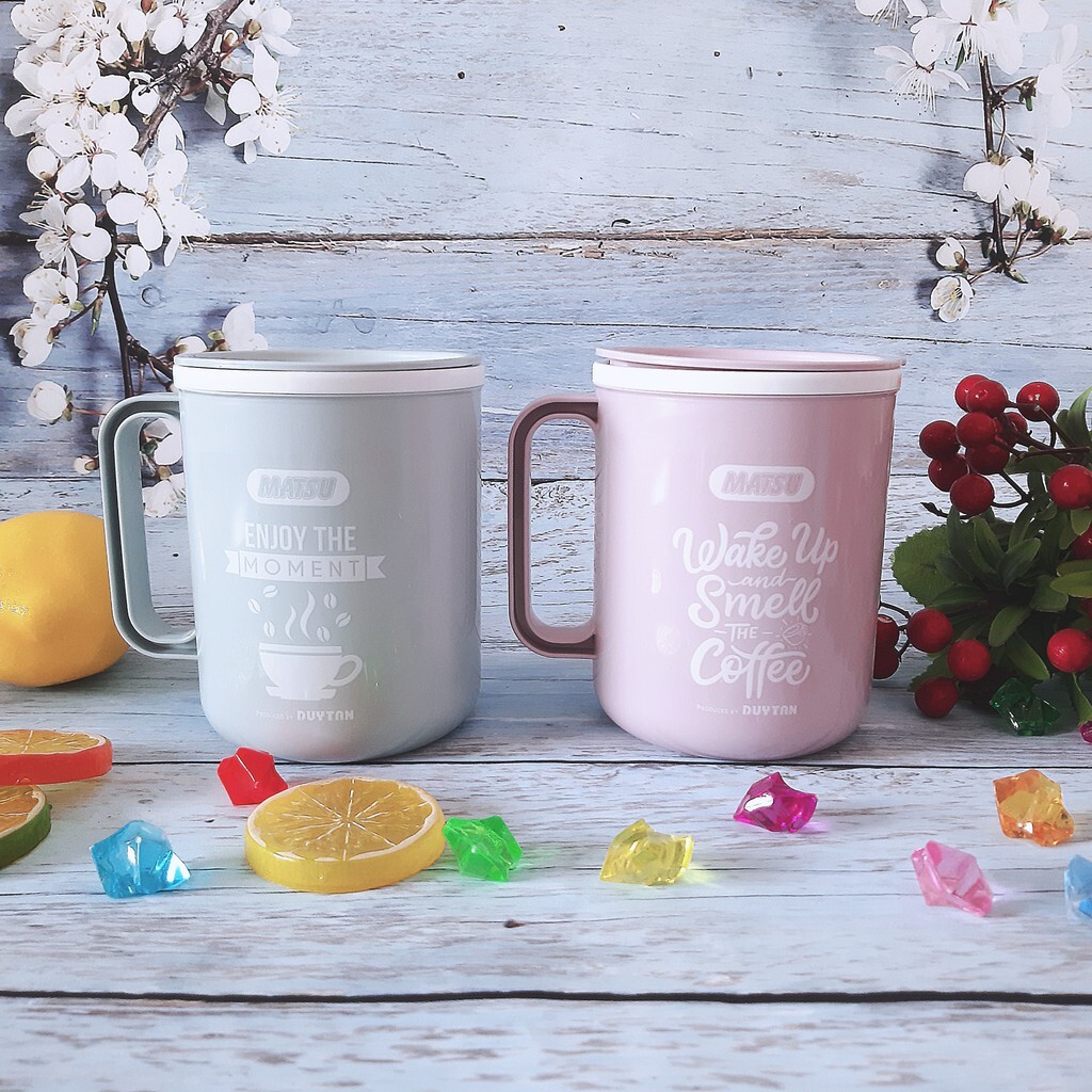 Giá sỉ 40 ca tròn matsu cách nhiệt nhựa duy tân dung tích 500ml