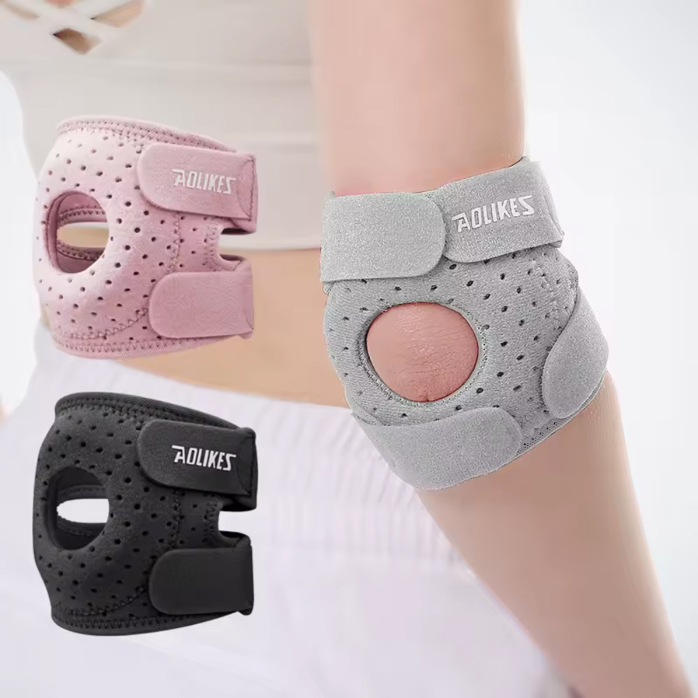 Đai bảo vệ khuỷu tay aolikes a-7941 chống trượt, thoáng khí, bền bỉ, - cố định khuỷu tay , điều chỉnh linh hoạt, phù hợp gym, bóng rổ, cầu lông, tennis, pickleball, ...
