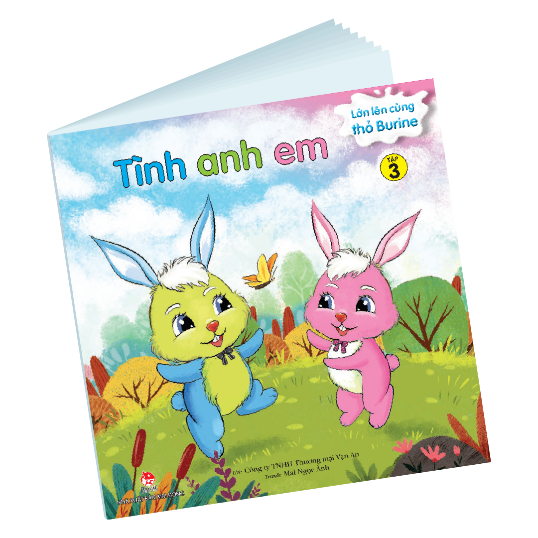 [GIFT] Truyện tranh thiếu nhi: Lớn lên cùng Burine (1 quyển)