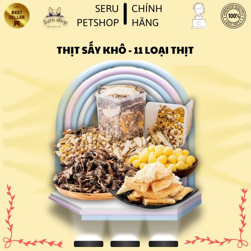 Thịt sấy khô/ Thức ăn sấy khô cho Chó Mèo