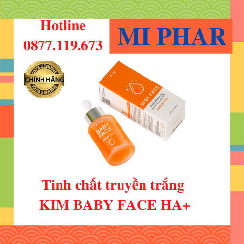❍✴ serum kim baby face ha 👍 tinh chất truyền trắng kim baby face ha - mi001