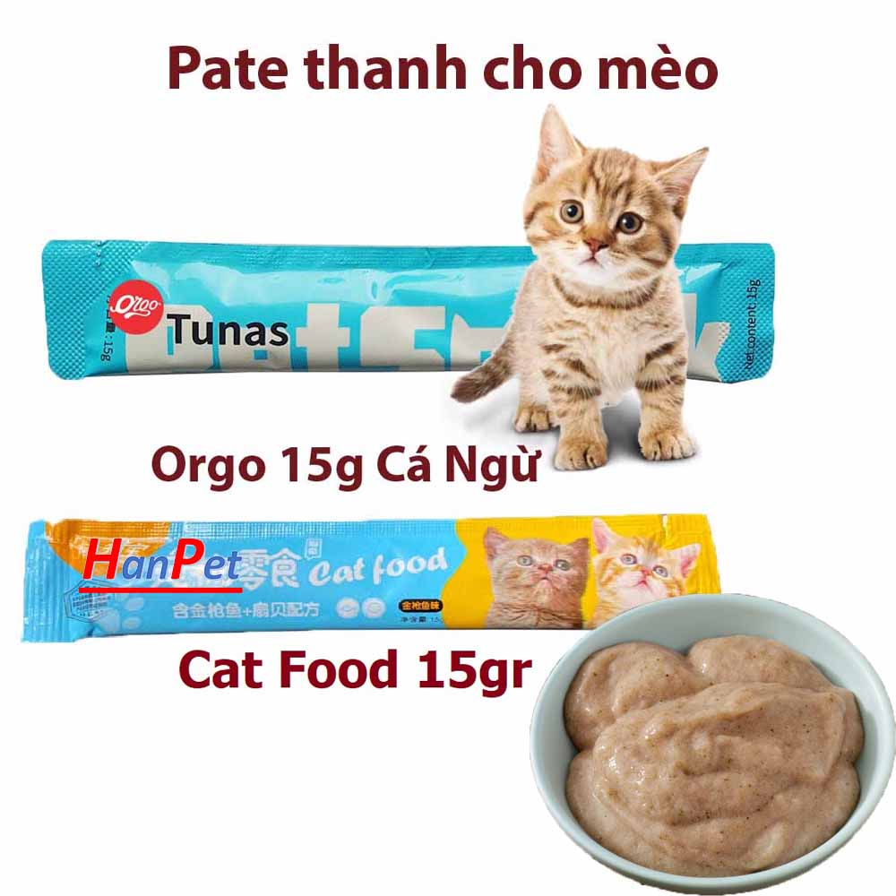 Thanh Súp thưởng cho mèo Orgo