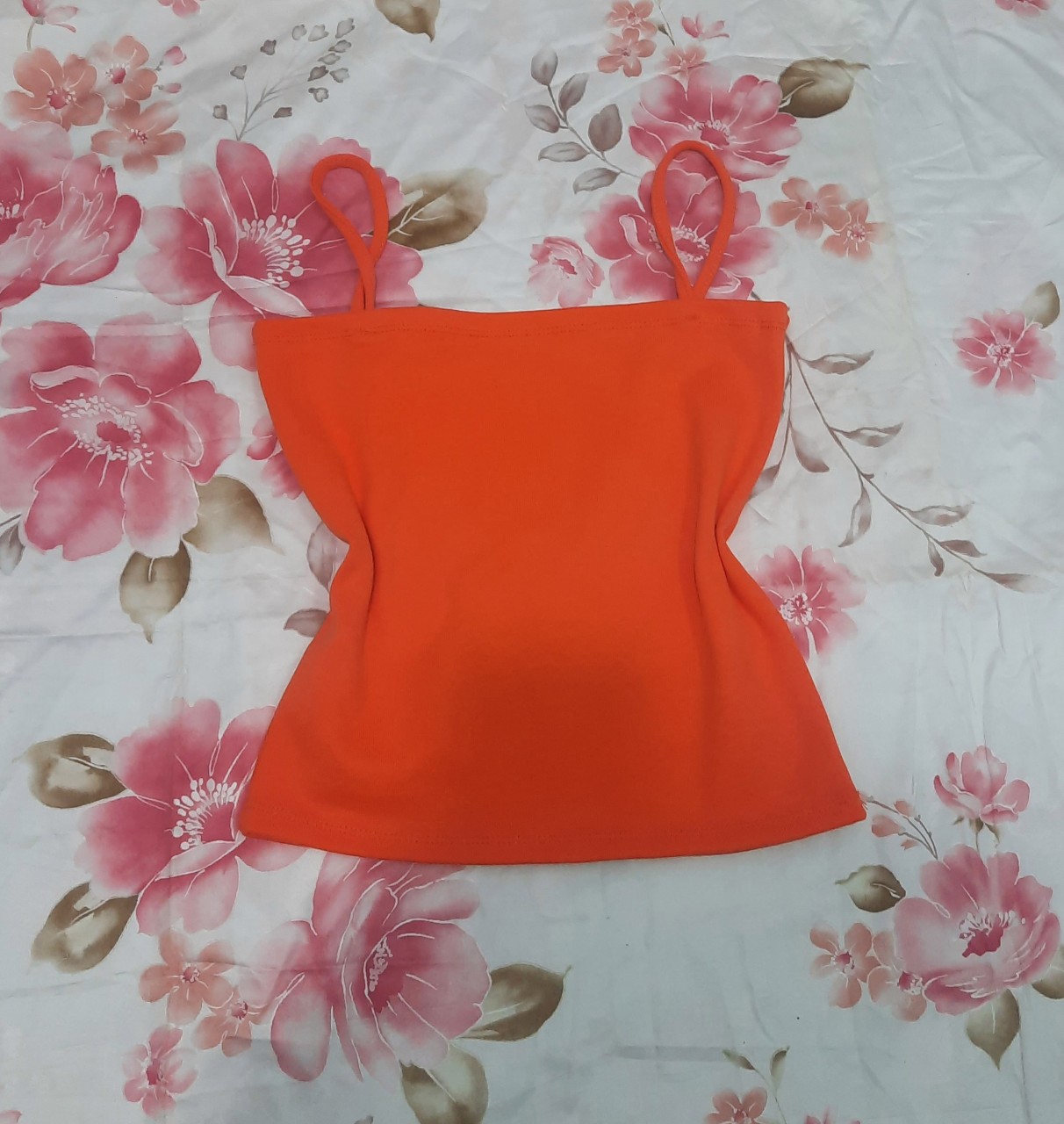 Áo 2 dây ngang croptop nữ - áo crotop nữ