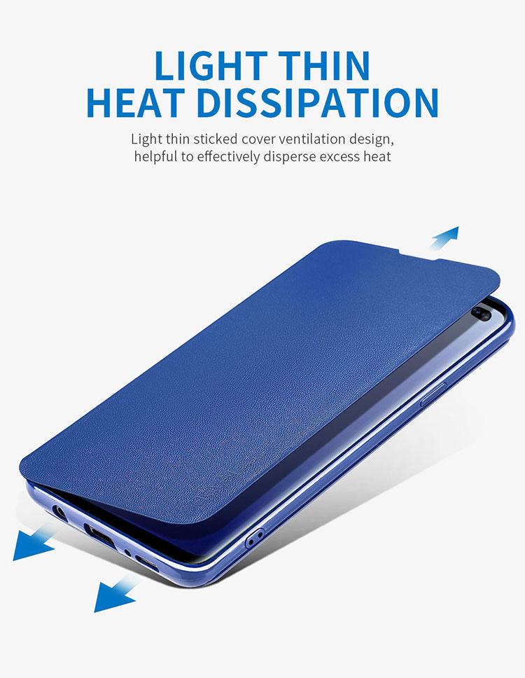 Bao da x-level cho samsung galaxy s10 plus