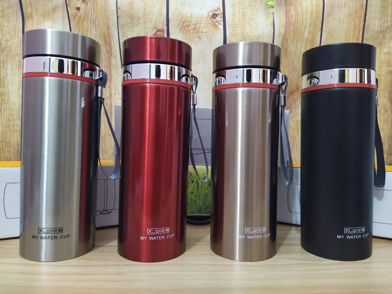 Bình Giữ Nhiệt 2 lớp inox  X Lan 1000ml