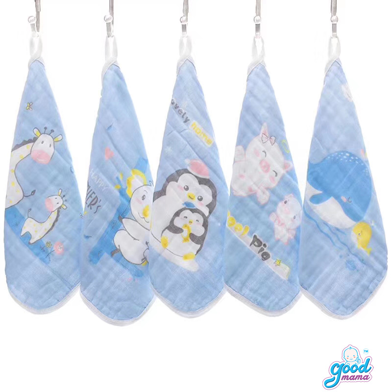 Khăn đa năng 6 lớp 30*30cm Goodmama mềm mại và tiện lợi