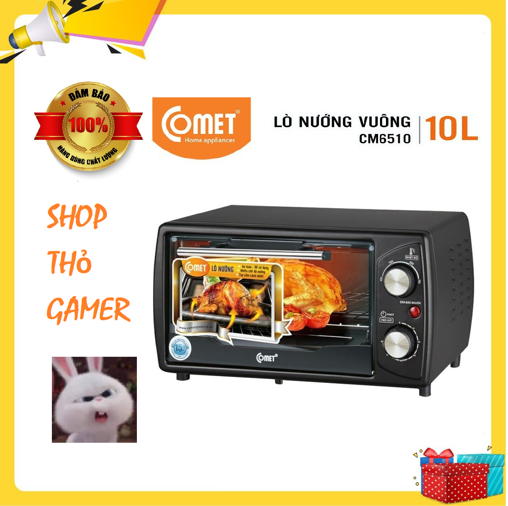 Lò nướng điện Comet 6510 10L chính hãng
