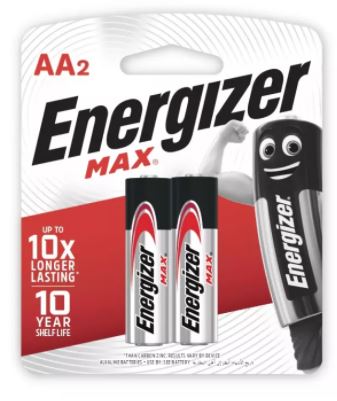 Pin tiểu aa energizer max alkaline 15v