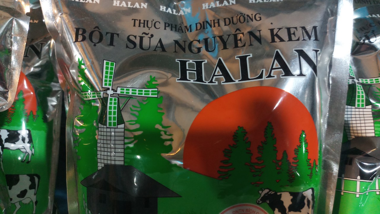 Combo 5 bịch (2.5kg) Sữa bột nguyên kem canxi hiệu HÀ LAN loại nhạt ít đường