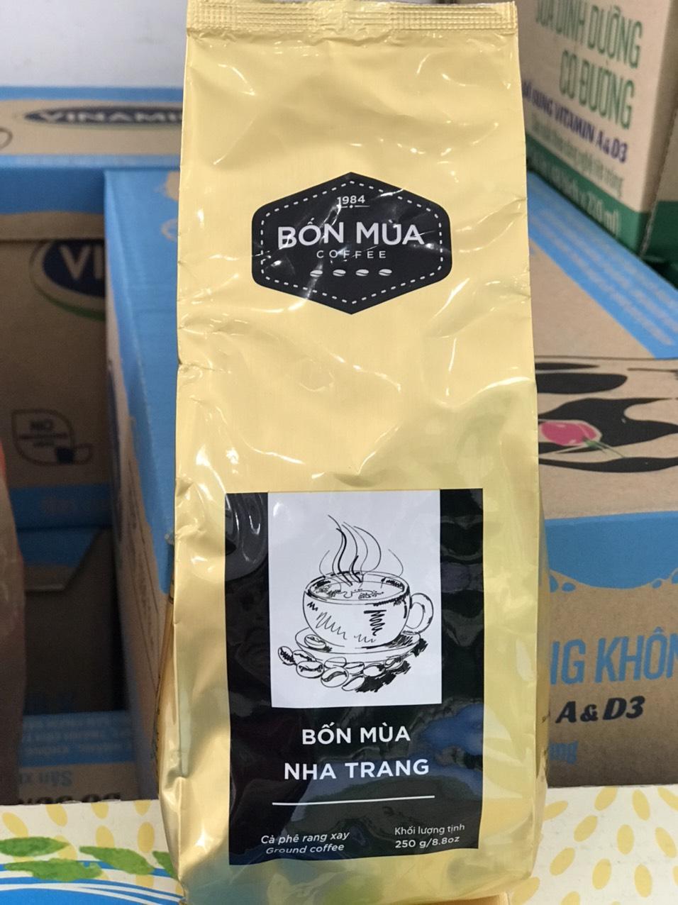 CÀ PHÊ HẠT RANG XAY NGUYÊN CHẤT BỐN MÙA