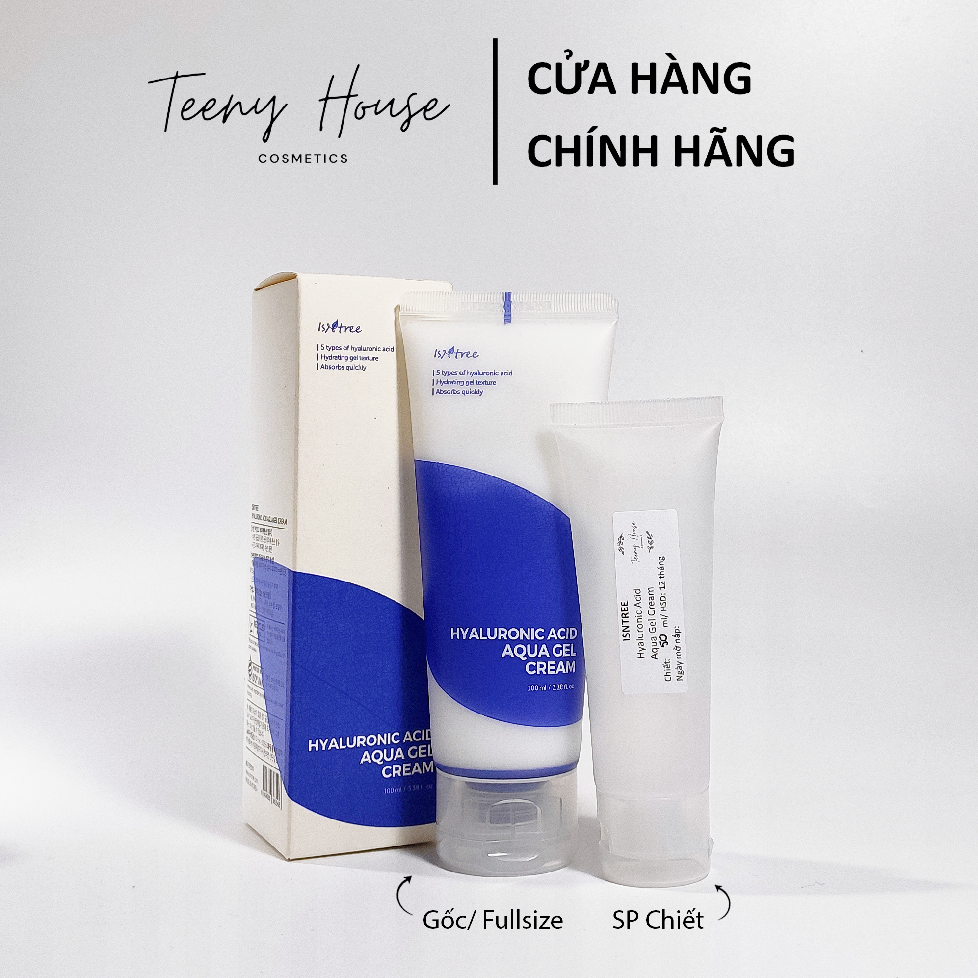 Kem dưỡng Hyaluronic Acid Aqua Gel Cream