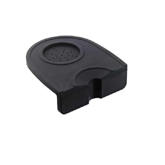Thảm Silicon để dụng cụ nén cà phê Espresso/ Thảm lót tamper/ tamper mat nhỏ đen
