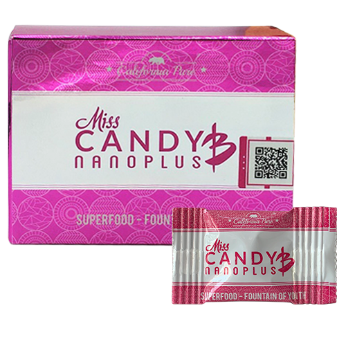 Kẹo Dâu Miss Candy Cai Cấp Ngọt Ngào Quyến Rũ - CỰC MẠNH USA - 1 Hộp 8 Viên