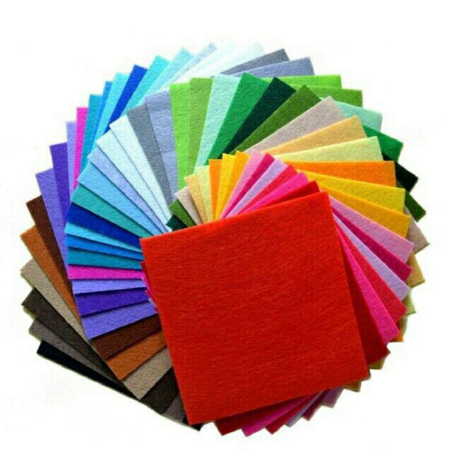 Vải Dạ Nỉ Làm Đồ Handmade 30*30Cm