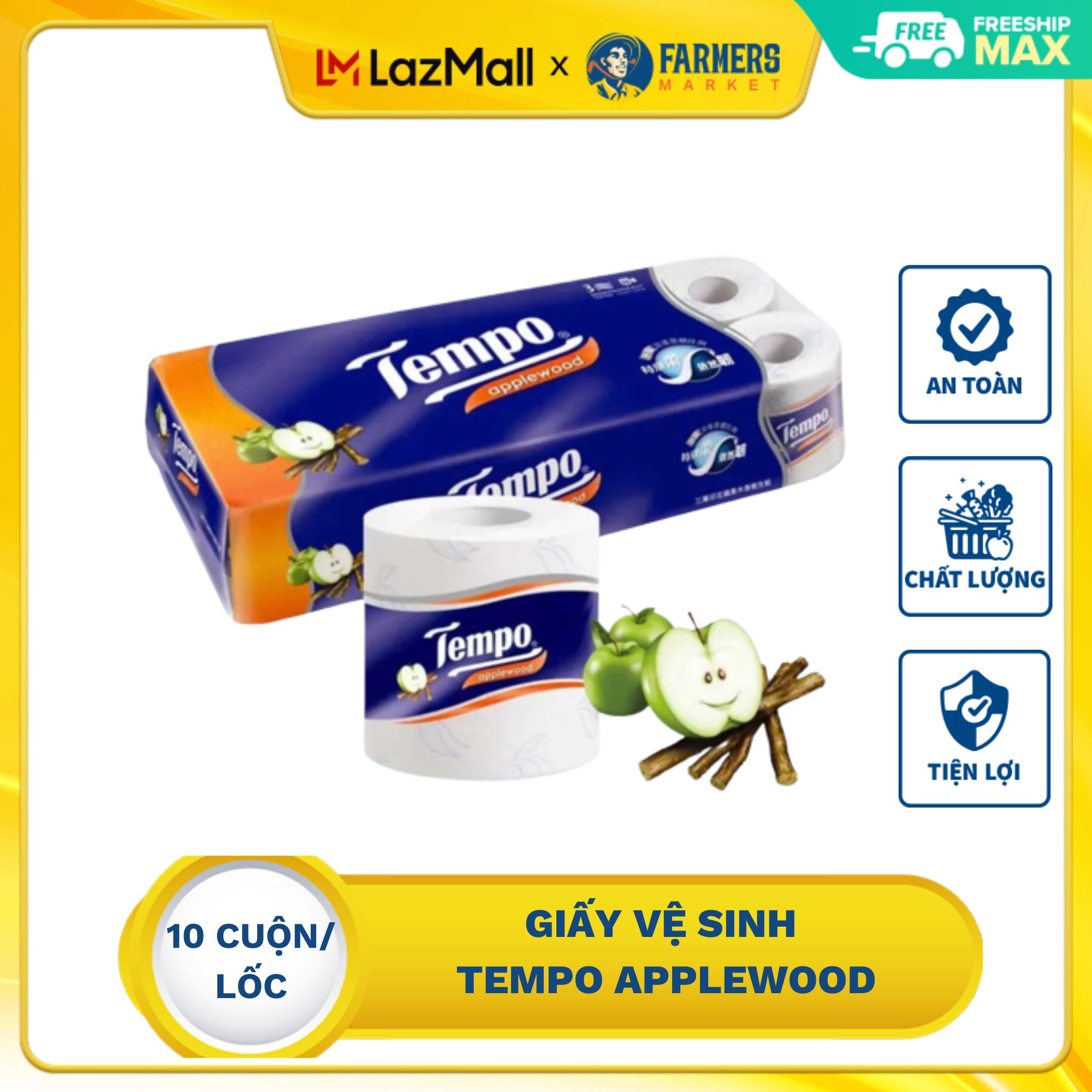 Giấy vệ sinh Tempo Applewood