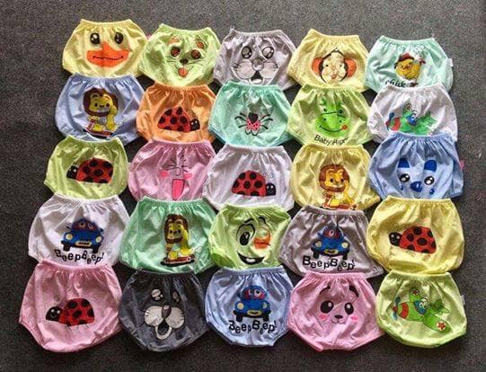 Quần chục Chip cotton cho bé - combo 10 quần