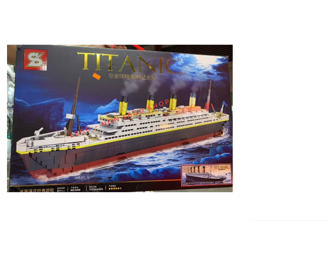 Lego - SY 0400 ( Xếp Hình Con Tàu Huyền Thoại Titanic 1333 Mảnh )-Legoxanh