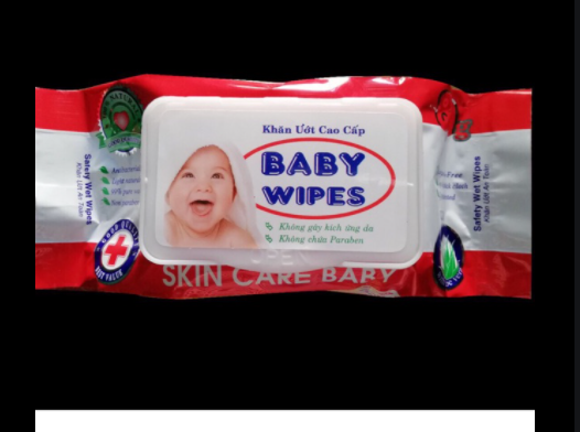Combo 10 bịch khăn giấy ướt baby wipes - cam kết đúng hàng