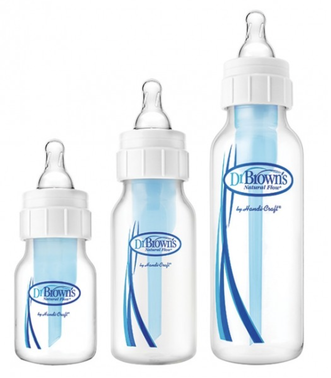 Bình sữa Dr Brown cổ hẹp 120ml, 250ml dòng cổ điển