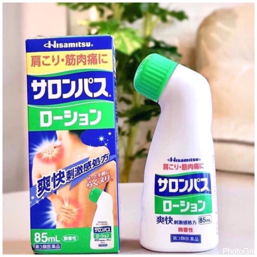 Dầu Nóng Salonpas Hisamitsu 85ml Nhật Bản