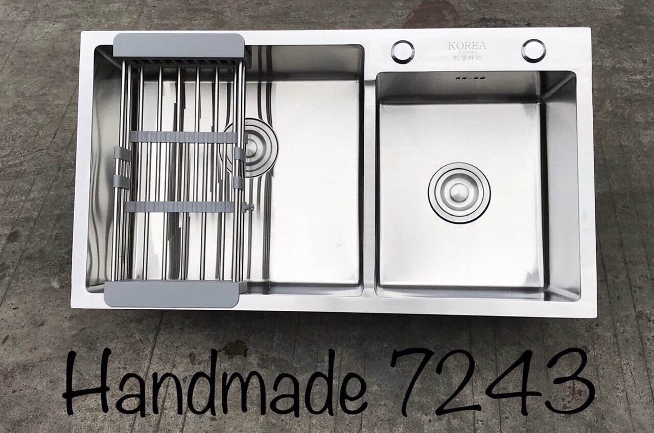 chậu rửa bát 2 hố size nhỏ chính hãng Kagol