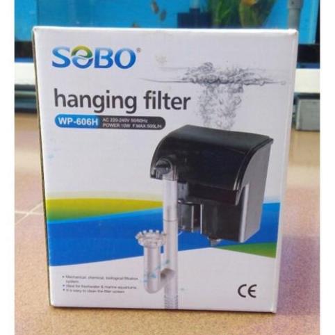 Lọc thác sobo wp-606h cho hồ cá cảnh