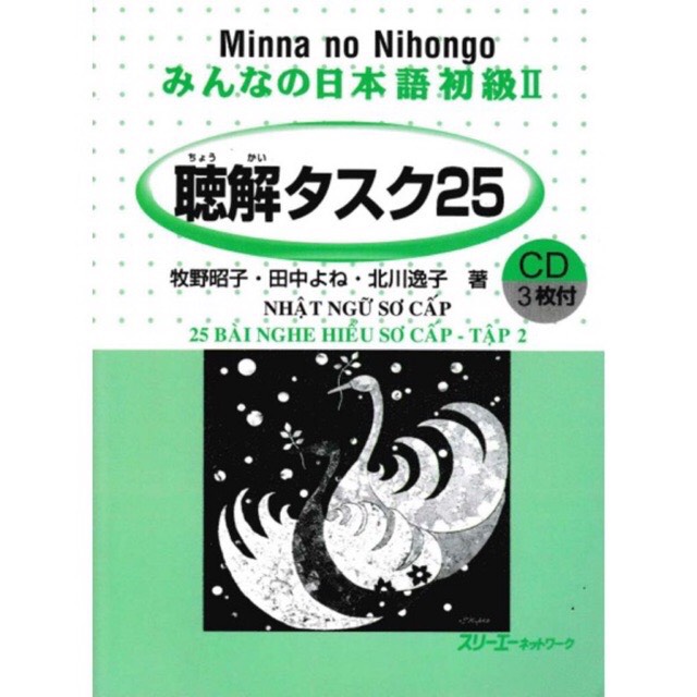 Minna no nihongo sơ cấp 2 - 25 bài nghe hiểu sơ cấp - tập 2