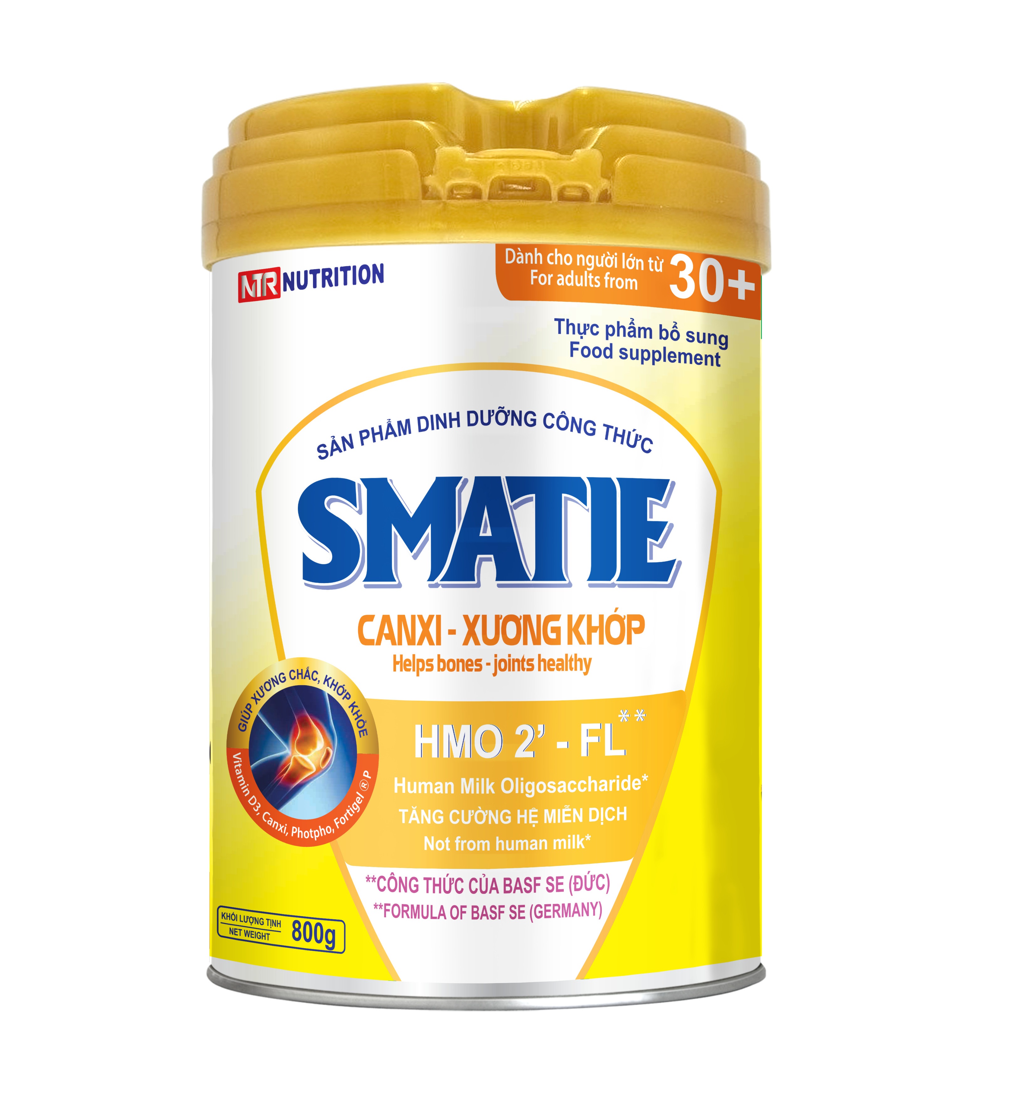 Sữa smatie canxi xương khớp hmo