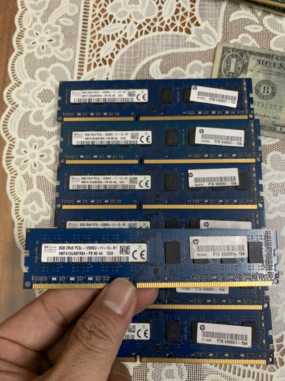 [HCM]DDR3 RAM 8G - BUS 1600 Ram Máy Bộ Hp-Dell - Lenovo - Vi Tính Bắc Hải
