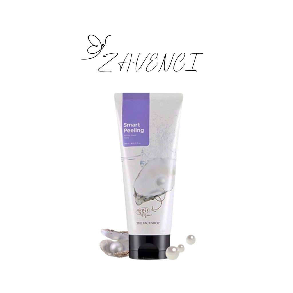 Tẩy tế bào chết da mặt SMART PEELING WHITE JEWEL giảm sạm nám da cung cấp dưỡng chất giúp tái tạo làn da mới zavenci