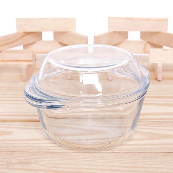 Thố thủy tinh có nắp - thố thủy tinh