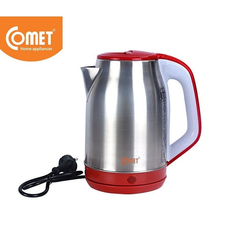 ẤM ĐUN NƯỚC SIÊU TỐC INOX COMET CM8236N8 DUNG TÍCH 1.8 LÍT CÔNG SUẤT 1500W