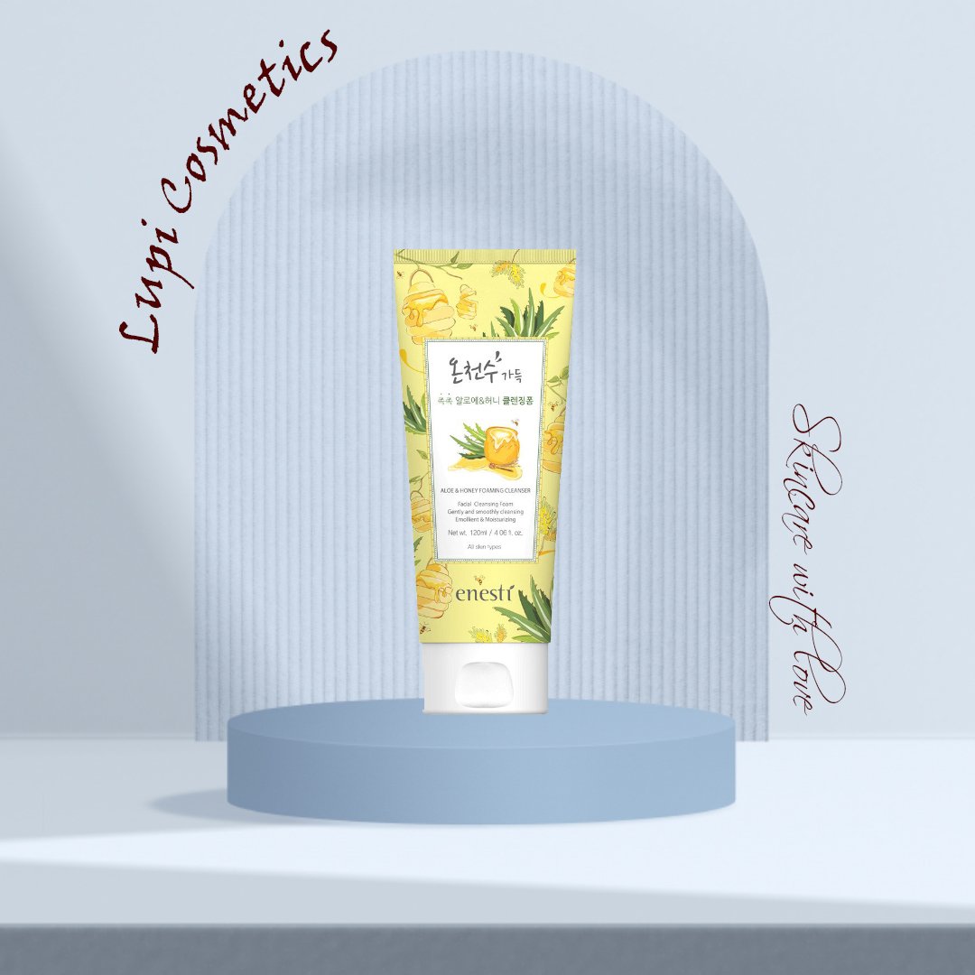 Sữa rửa mặt Mật ong & Lô hội sáng da, giảm thâm, ngừa mụn Enesti 120ml