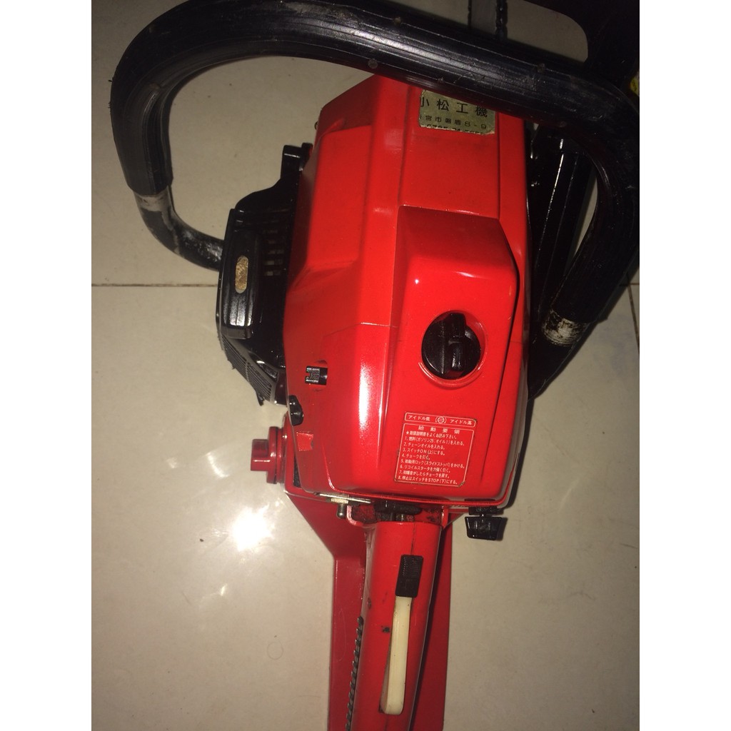 máy cưa xích chạy xăng shindaiwa 360 - hàng bãi nhật