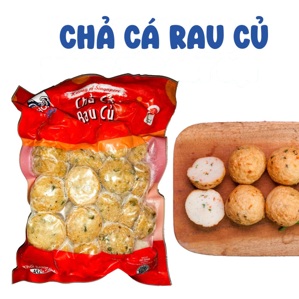 Chả Cá Rau Củ Gói 454gr - Thương Hiệu Lichuan