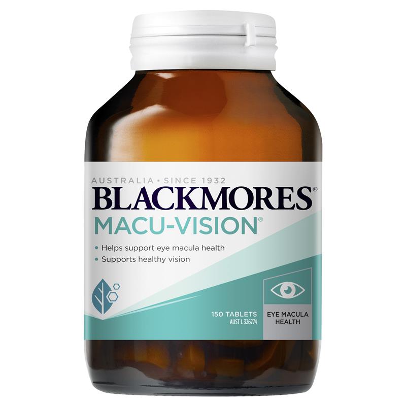 Viên bổ mắt Blackmores Macu-Vision (Chai 150 viên)
