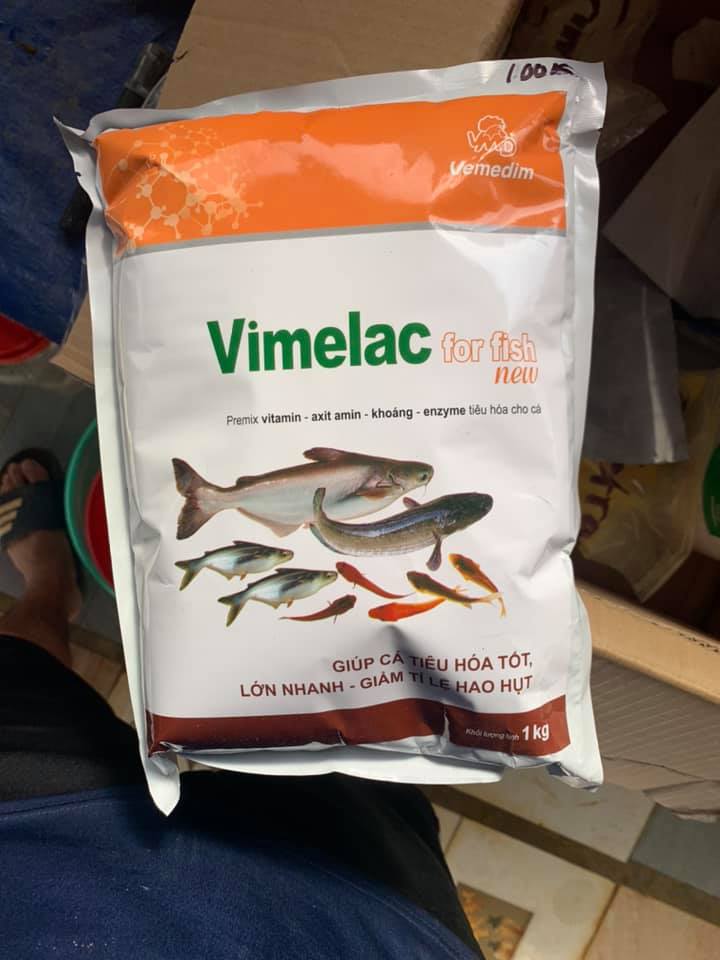 Vimelac for fish new hỗn hợp vitamin, khoáng cho cá, gói 1kg