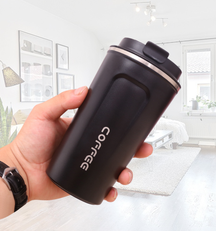 Cốc giữ nhiệt cafe, trà, inox 304, chống tràn, ly uống cafe, đựng nước, lạnh, nóng 6 - 8 tiếng - K1285