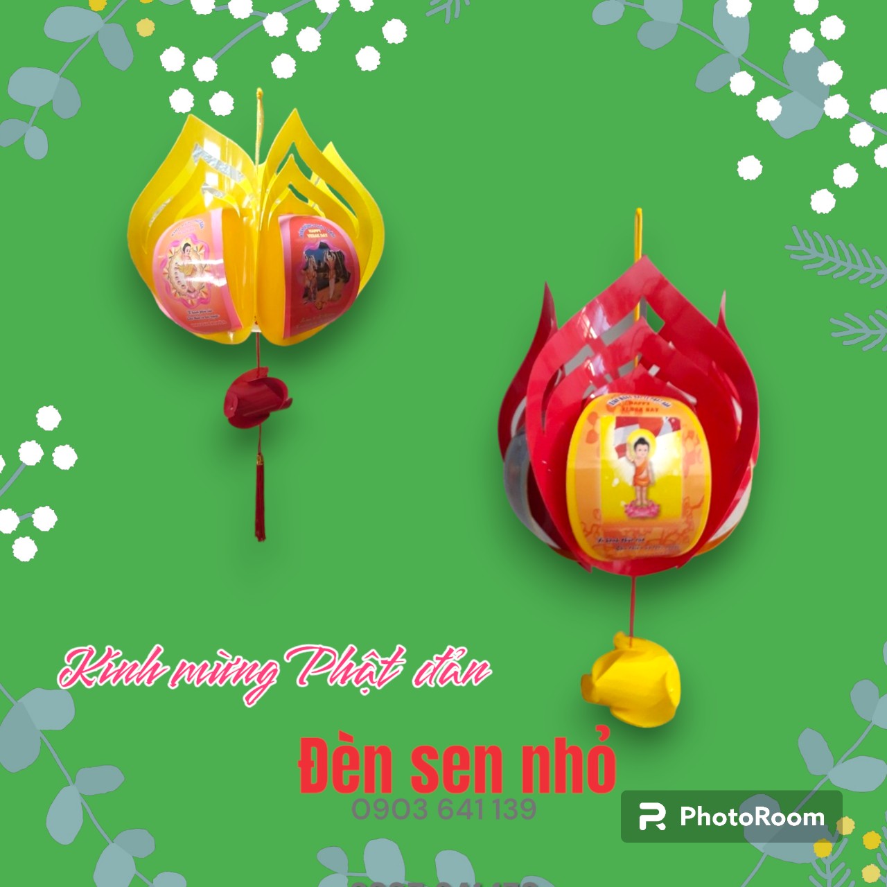 Đèn sen Phật đản