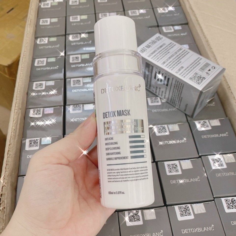 Mặt nạ thải độc detox blanc số 1